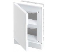 Бокс в нишу 16М белая дверь Basic E (с клеммами) (BEF401216)
