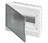 Бокс в нишу 8М серая дверь Basic E (с клеммами) (BEF402208)