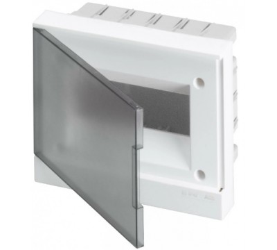 Бокс в нишу 12М серая дверь Basic E (с клеммами) (BEF402212)