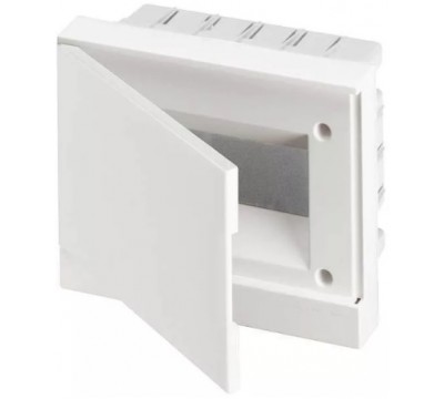 Бокс в нишу 12М белая дверь Basic E (с клеммами) (BEF401212)
