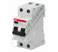 Авт. выключатель дифференциального тока ABB, 1P+N, 25А, 4.5kA, 30мA, тип AC, BMR415C25 (2CSR645041R1254)