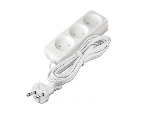 Удлинитель 3х5м без заземл. 10А IP20 2.2кВт Союз 481S-1305