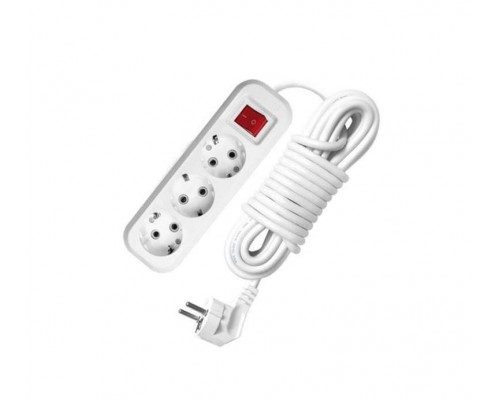 Удлинитель 3х2м с заземл. 16А IP20 S-303 с выкл. ПВС 3х1 UNIVersal 9634418