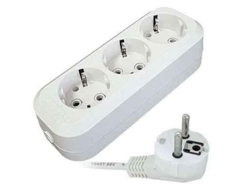 Удлинитель 3х5м с заземл. 13А IP20 Е-303 АБС-пл. ПВС 3х1 UNIVersal 9631978