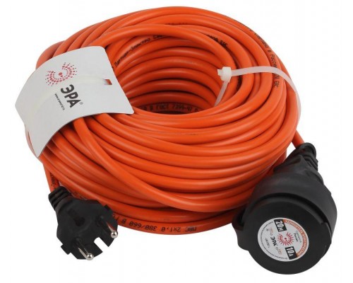 Удлинитель силовой UPx-1-2x1-20m-IP44 в бухте б/з 20м 1гнездо ПВС 2х1 Эра Б0046806