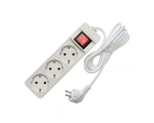 Удлинитель 3х3м с заземл. 16А IP20 3.5кВт с выкл. Союз 481S-8303