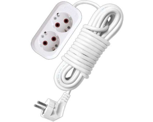 Удлинитель 2х5м с заземл. 10А IP20 У10-553 ПВС 3х0.75 UNIVersal 553-05