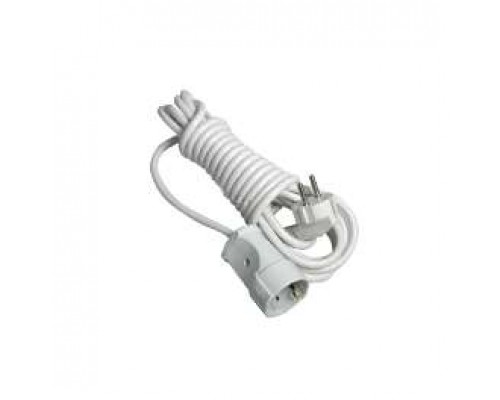 Удлинитель 1х3м без заземл. 10А IP20 Makel 10007