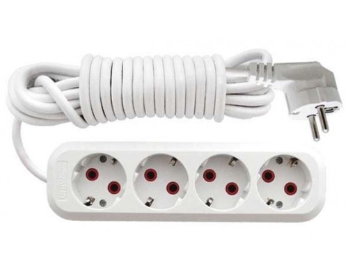 Удлинитель 4х2м с заземл. 10А IP20 У10-555 ПВС 3х0.75 UNIVersal 555-02
