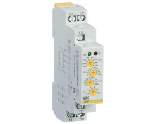 Реле фаз ORF 05 3ф 220-460В AC IEK ORF-05-220-460VAC