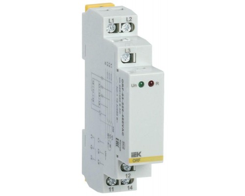 Реле фаз ORF 03 3ф 220-460В AC IEK ORF-03-220-460VAC