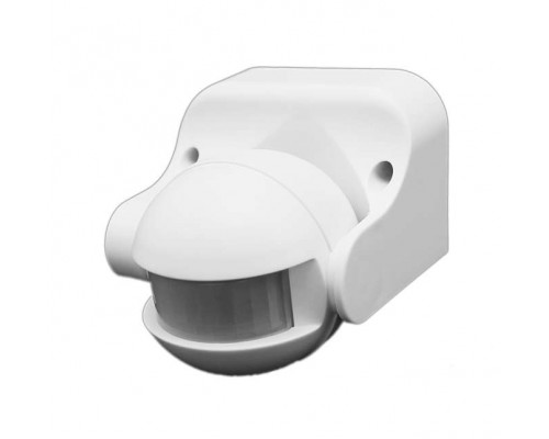 Датчик движения PMS-IR 009 1200Вт 180град. 12м IP44 WH JazzWay 5012912