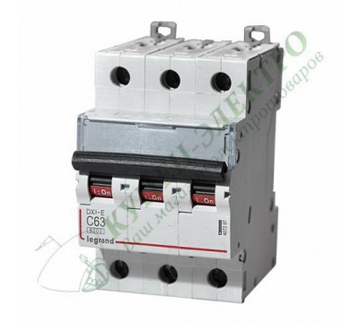 Автоматический выключатель DX3-E C20 3П 6000/6kA (арт. 407292)