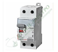 Устройство защитного отключения ВДТ DX3 2П 16А 10мА-AC (арт.411500)