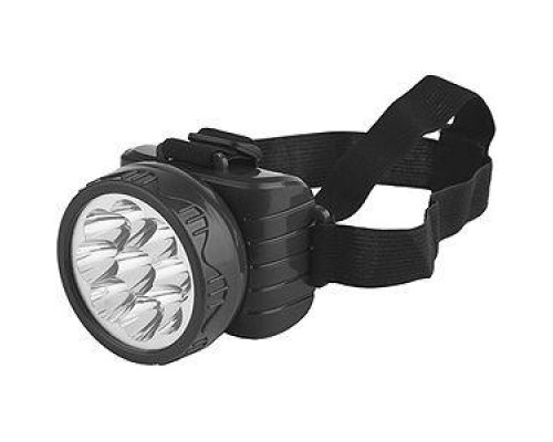 Фонарь TG9 налобный аккум. 4В 0.9А.ч 9хLED ЗУ 220В карт. упак. Трофи C0045557
