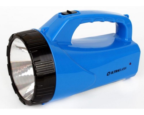 Фонарь LED3818SM (аккум 220В 3Вт LED+12SMD LED 2 режима SLA син.) Ultraflash 12104 / 12889