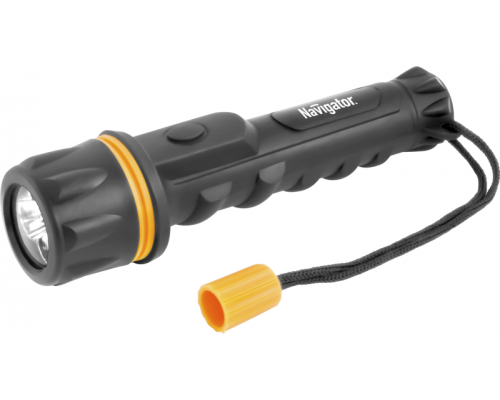 Фонарь 71 584 NPT-R06-2AA пластик+резина 1LED 0.5Вт Navigator 71584