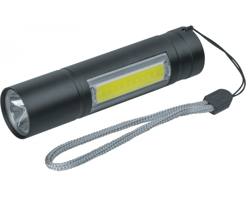 Фонарь NPT-KC06-ACCU 1LED(1Вт)+1СOB LED(3Вт) 3реж. брелок алюм. NAVIGATOR 14662