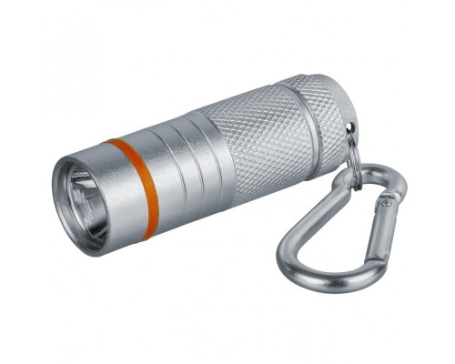 Фонарь 82 315 NPT-KC08-S-4LR44 брелок. алюм. 1LED (1Вт) 1 реж. серебр. NAVIGATOR 82315