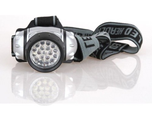 Фонарь налобный LED 5353 (19LED 4 режима; 3хR03 метал.) Ultraflash 10262