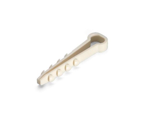 Дюбель-хомут ДХП 10-5 нейлон бел. (уп.100шт) Fortisflex 59235