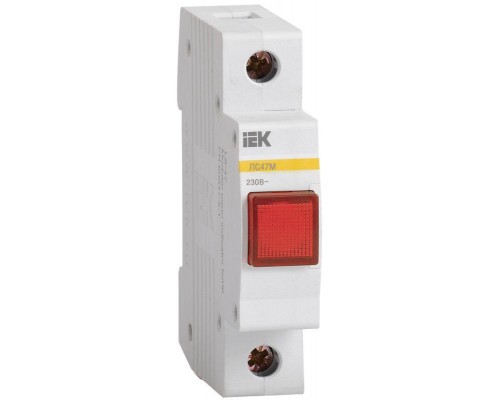 Лампа сигнальная ЛС-47М красн. IEK MLS20-230-K04