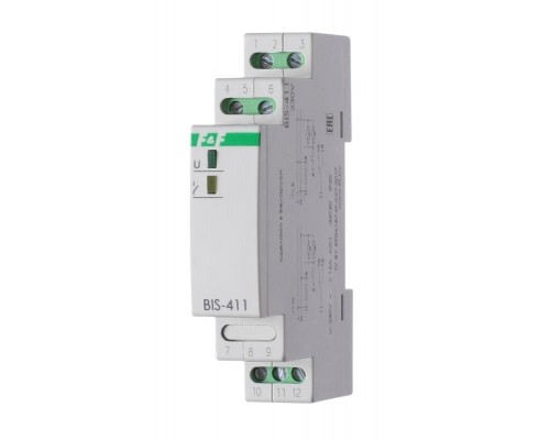 Реле импульсное BIS-411 (230В 16А 1Р монтаж на DIN-рейке 35мм) F&F EA01.005.001