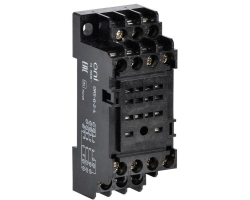 Розетка ORS-G-2-4 для реле OGR-2 4C ONI ORS-G-2-4-G