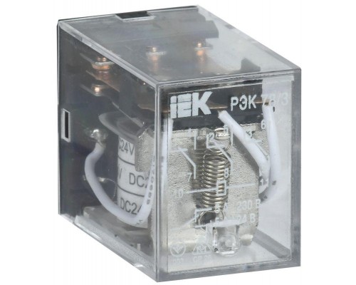 Реле РЭК 78-3 5А 24В DC IEK RRP20-3-05-024D
