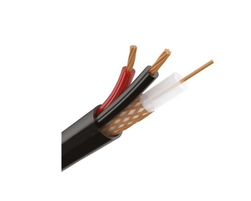 Кабель КВК-П-1.5+2х0.5 наруж.Ч бухта (м) REXANT 01-4013