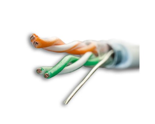 Кабель FTP 2х2х24AWG кат.5е медь Standart 500м (м) SUPRLAN 01-0914