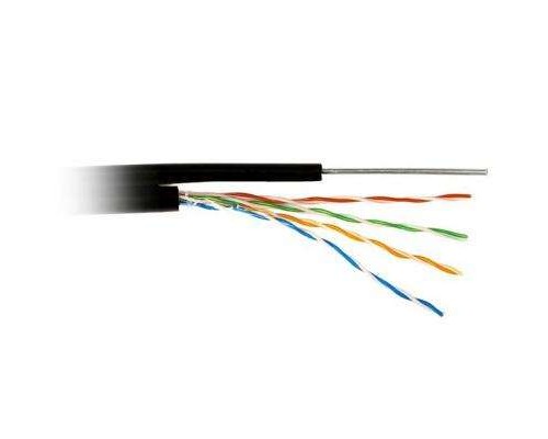 Кабель UTP 4х2х24AWG кат.5е медь с тросом бухта (м) Rexant 01-0046