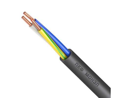Кабель ВВГнг(А)-LS 3х6 (N) 0.66кВ (уп.100м) Монэл 020008307