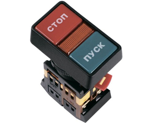 Кнопка PPBB-30N "Пуск-Стоп." 1з+1р IEK BBD21-PPBB-K51
