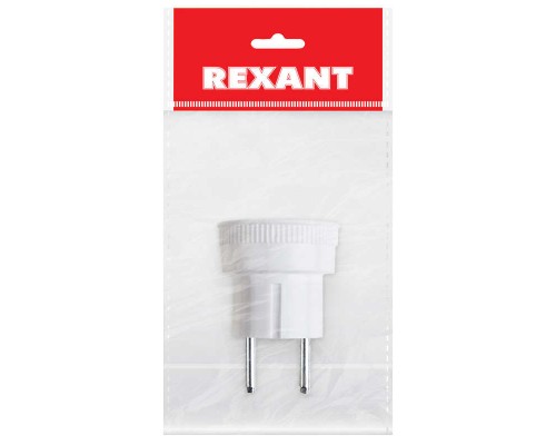 Переходник сетевой "стакан" с бортами 220В 6А Rexant 11-1021