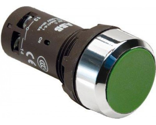 Кнопка CP1-30G-10 без фикс. 1HO зел. ABB 1SFA619100R3012