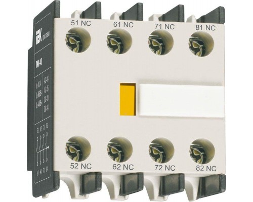 Приставка конт. ПКИ-40 IEK KPK10-40