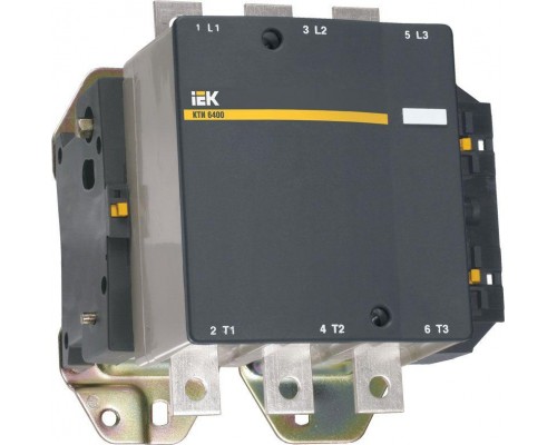 Контактор КТИ-6400 400А 230В/АС3 IEK KKT60-400-230-10