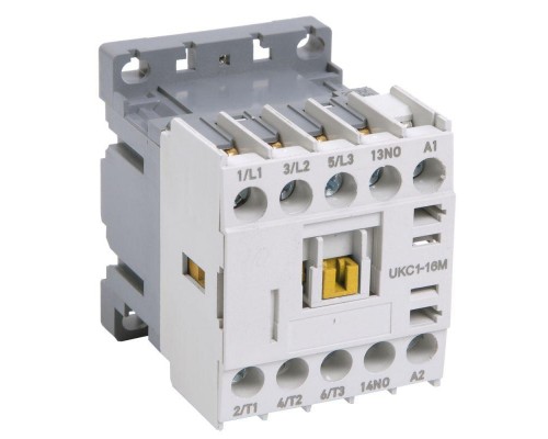 Миниконтактор МКИ-11210 12А 230В/АС3 1НО IEK KMM11-012-230-10