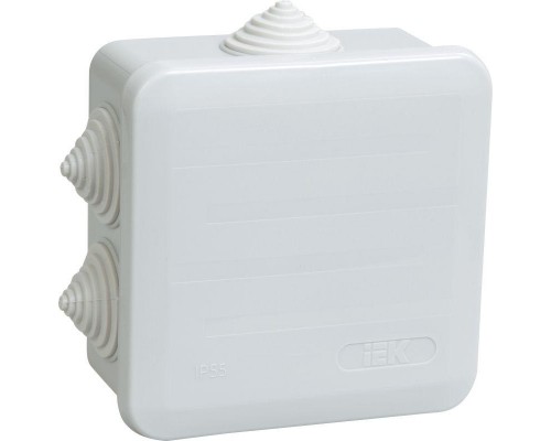 Коробка распаячная ОП 100х100х50 IP44 КМ41255 IEK UKOZ11-100-100-050-K41-44