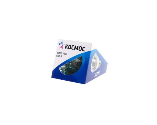Лампа галогенная MR16 35Вт 12В GU5.3 FMWc Космос LKsmMR1612V35W