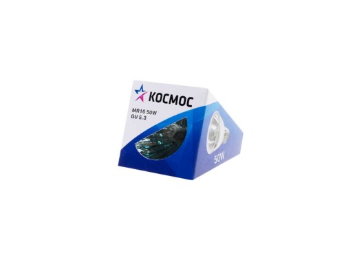 Лампа галогенная MR16 50Вт 12В GU5.3 EXNc Космос LKsmMR1612V50W