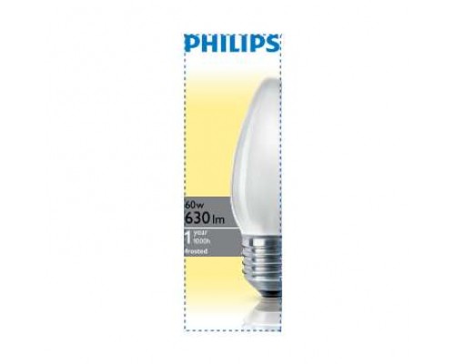 Лампа накаливания Stan 60Вт E27 230В B35 FR 1CT/10X10F Philips 921501644214
