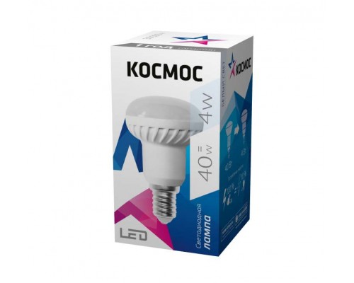 Лампа светодиодная R39 4Вт 220В E14 4500К Космос Lksm_LED4wR39E1445