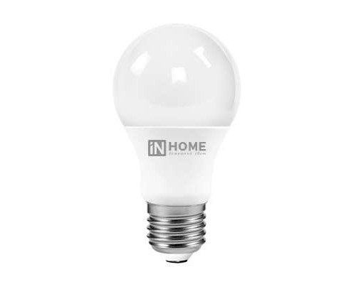Лампа светодиодная LED-A60-VC 10Вт 230В E27 6500К 900Лм IN HOME 4690612020228