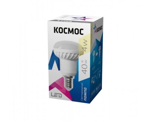 Лампа светодиодная R39 4Вт 220В E14 3000К Космос Lksm_LED4wR39E1430