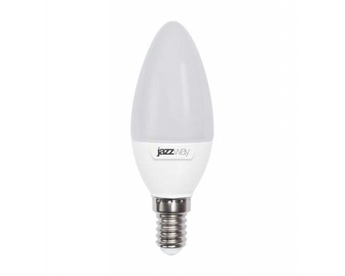 Лампа светодиодная PLED-SP C37 7Вт свеча 3000К тепл. бел. E14 530лм 230В JazzWay 1027818-2