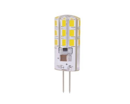 Лампа светодиодная PLED-G4 5Вт капсульная 2700К тепл. бел. G4 400лм 175-240В JazzWay 5000940