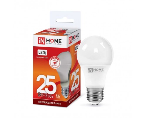 Лампа светодиодная LED-A70-VC 25Вт 230В E27 6500К 2250лм IN HOME 4690612024103