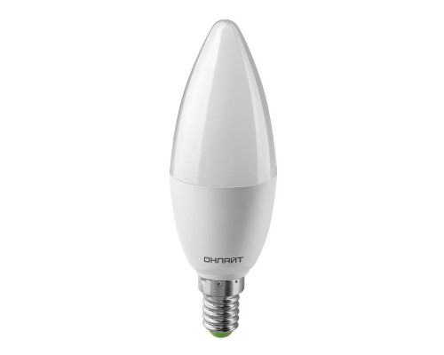 Лампа 82 915 OLL-C37-10-230-4K-E14-PROMO 10Вт ОНЛАЙТ 82915